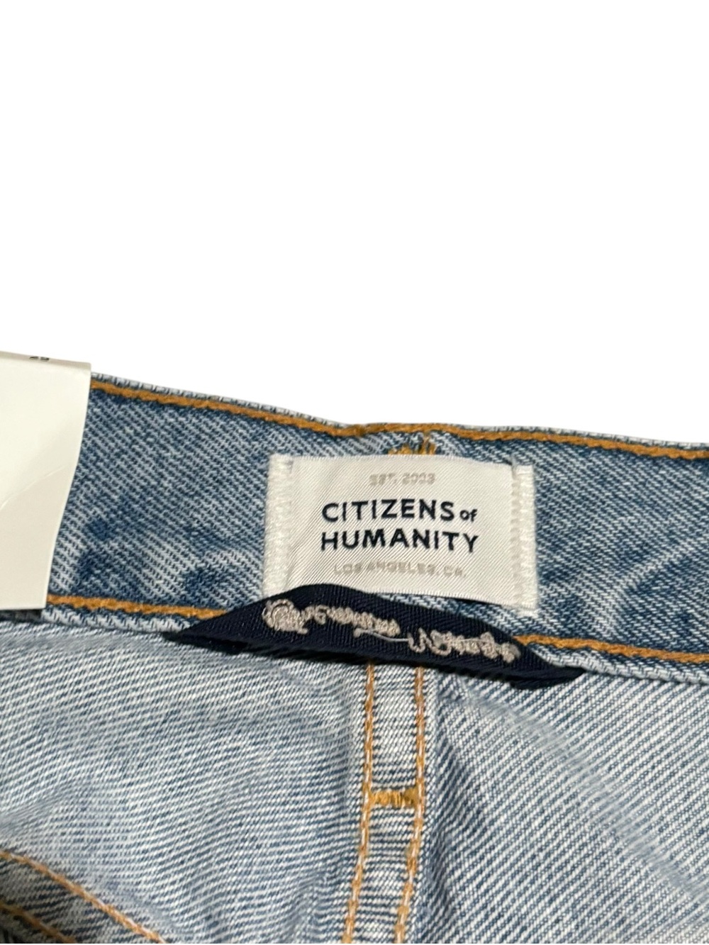 Citizens Of Humanity Light Blue Straight Leg Jeans - Picture 8 of 11